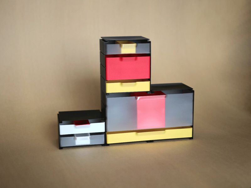 Vase Mode Modular SHELVES & DRAWERS (Fast Print)