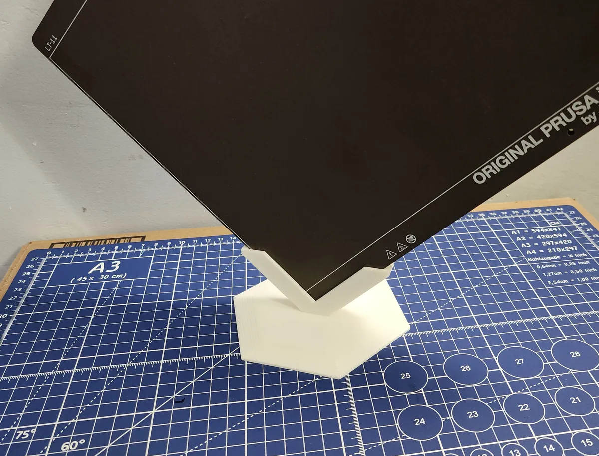 Supports diagonaux pour 1 à 3 plaques d'impression