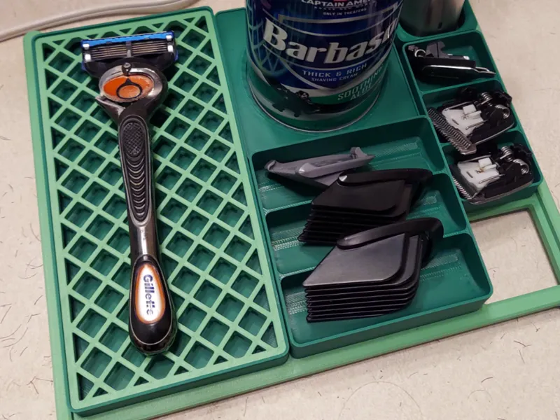 Gridfinity Razor / Soap Lid bathfinity