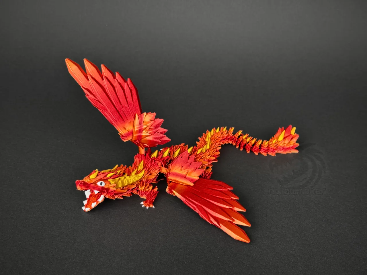 ShardStorm - Winged Articulated Crystal Dragon view 2