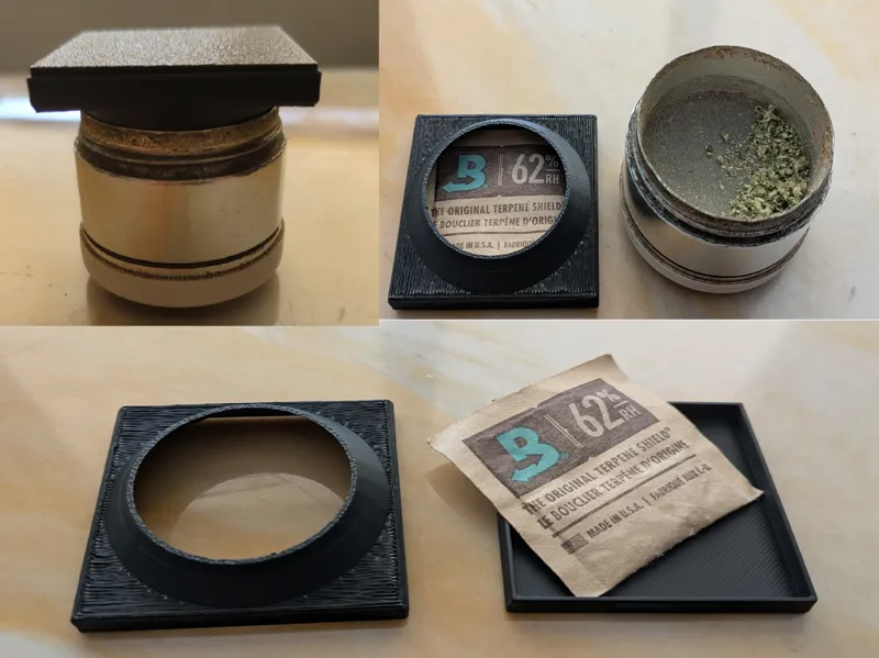 Boveda Herb Grinder Lid