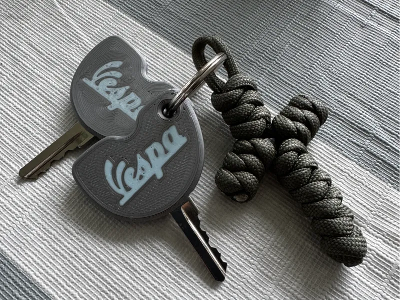 Vespa Retro Key Restyle