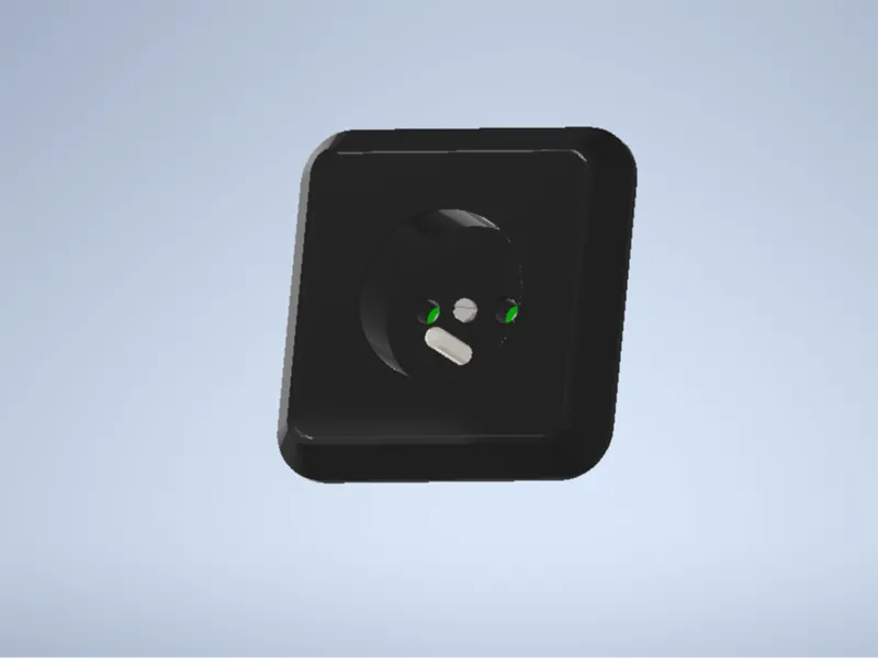 Modern Power socket