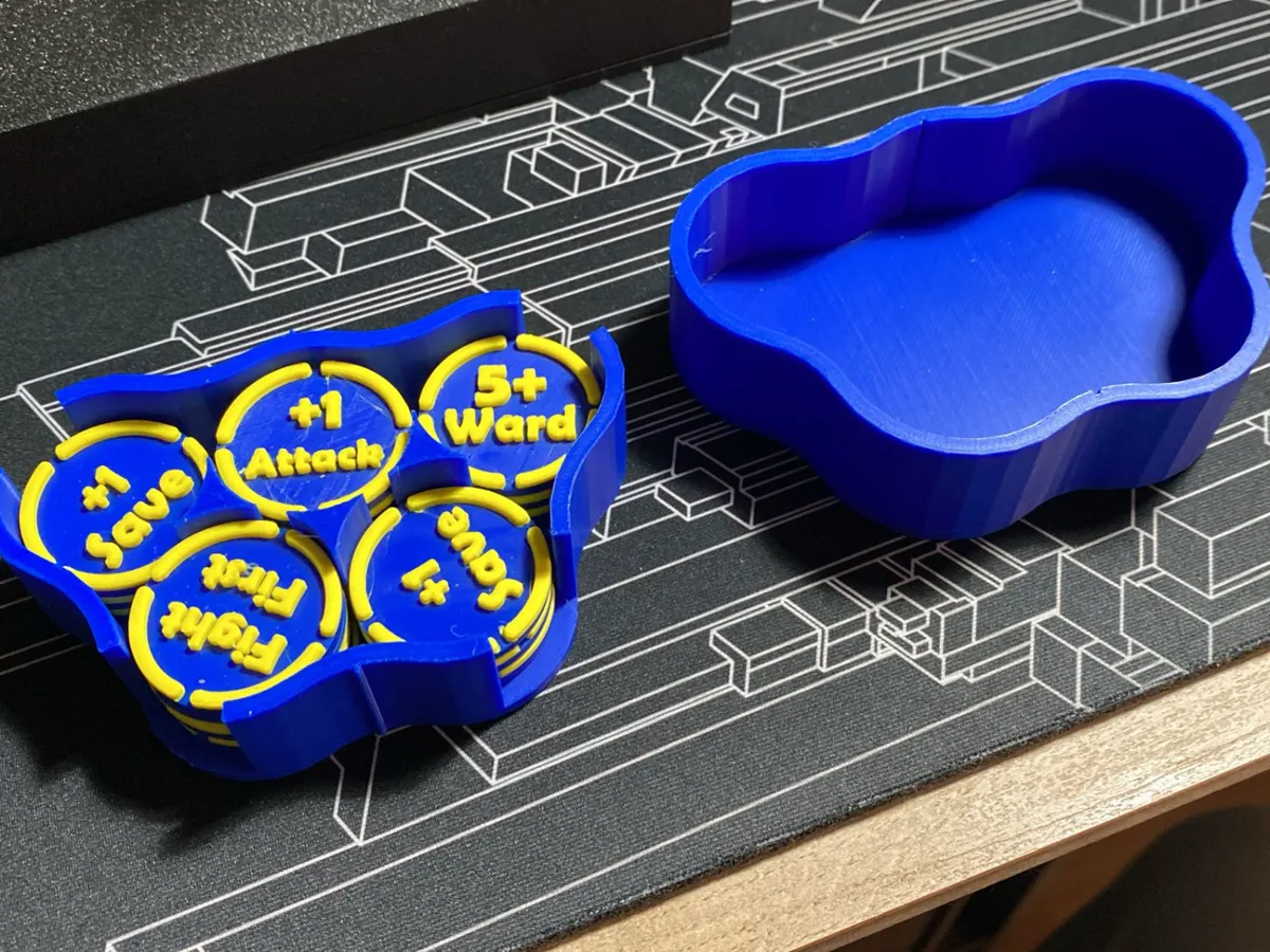 Aos Token Box 32mm - Free 3D Print Model - MakerWorld