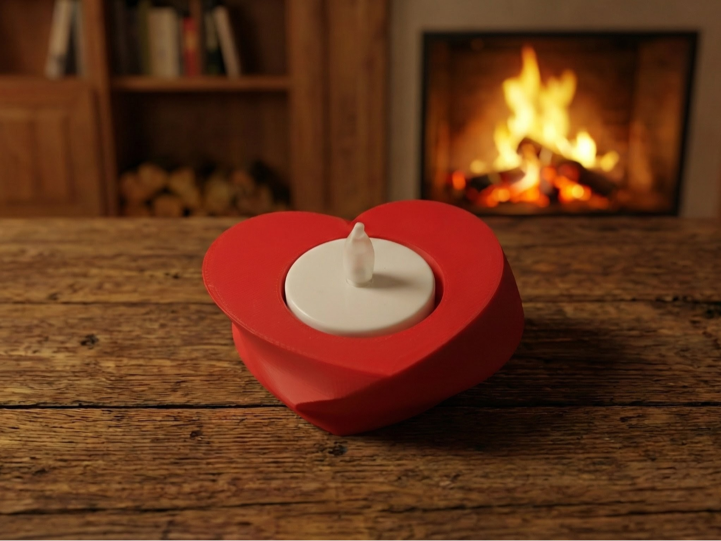 Dynamic Heart: Valentine's Tealight Holder