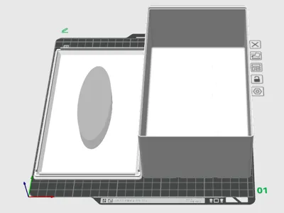 Gridfinity Simple Tissue/Gloves Box
