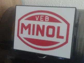Minolleuchtkasten
