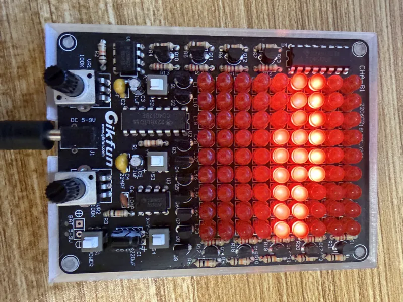GIKFUN LED CHASER PRACTICE BOARD MOUNT / BASE