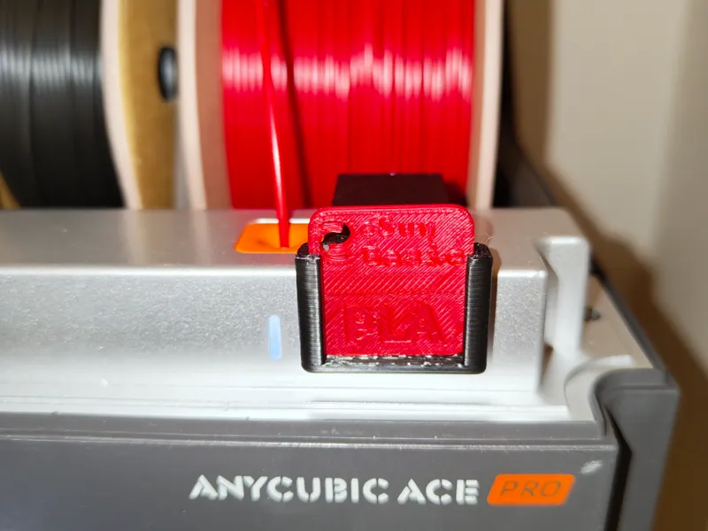 Anycubic ACE Pro – Filament Sample Holder Clip