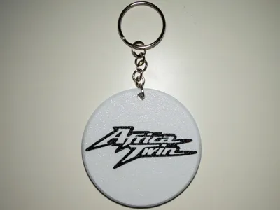 Honda-Africa Twin Scratch-Resistant Keychain