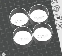 0.28mm layer, 2 walls, 15% infill --- 4 x 40mm