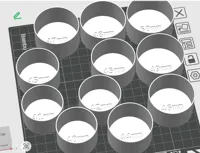 0.28mm layer, 2 walls, 15% infill --- AllRange. One of Each