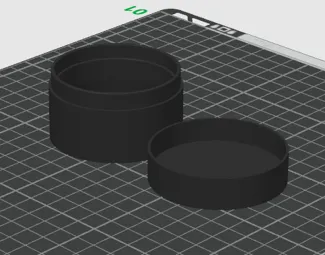 Round Simple Box - Aufbewahrungsbox