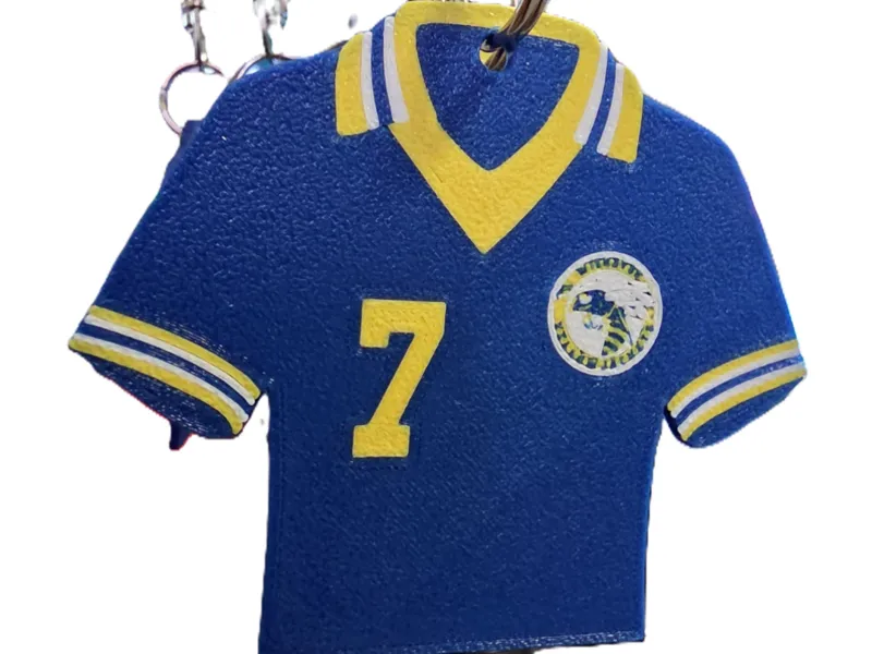Yellowjackets Jersey Keychain