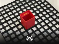 Box 1x1 with label