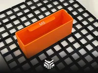 Box 1x3 with label