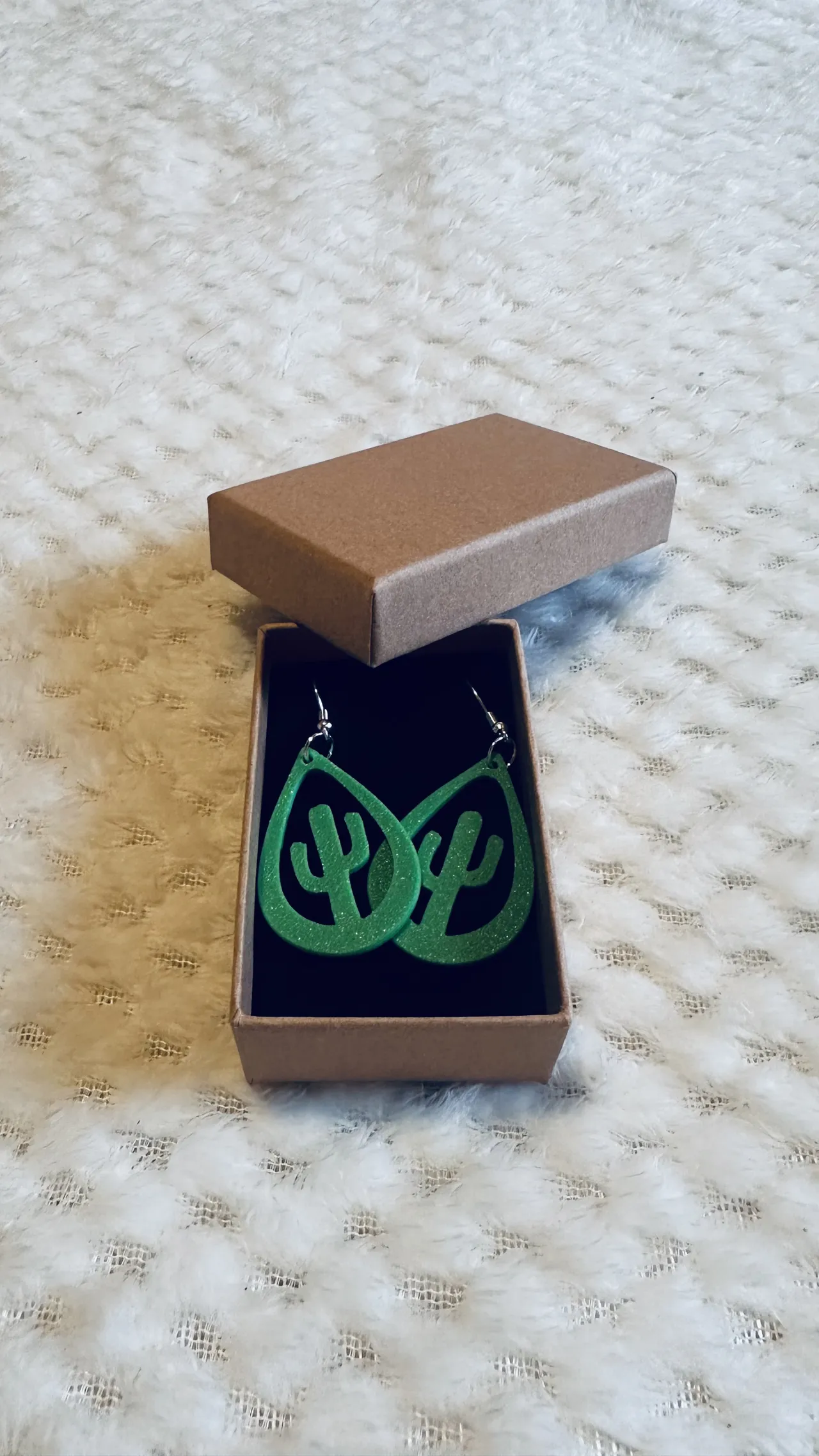 Cactus Earrings/Pendant/Keychain view 2
