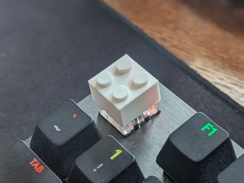Brick Keycap for Logitech Keyboard