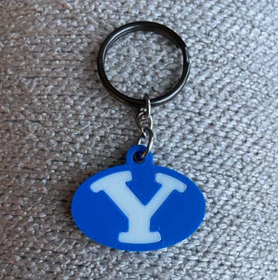 BYU Keychain