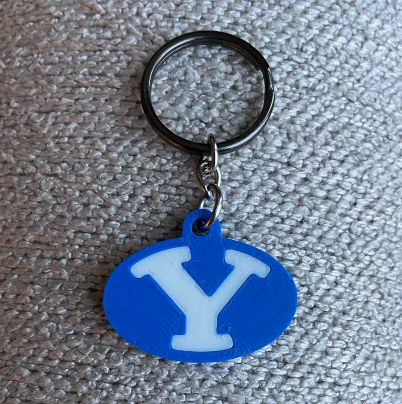 BYU Keychain