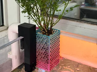 鱼缸定植篮\植物挂篮\水培篮\种植篮·适配6-20厘米厚度玻璃