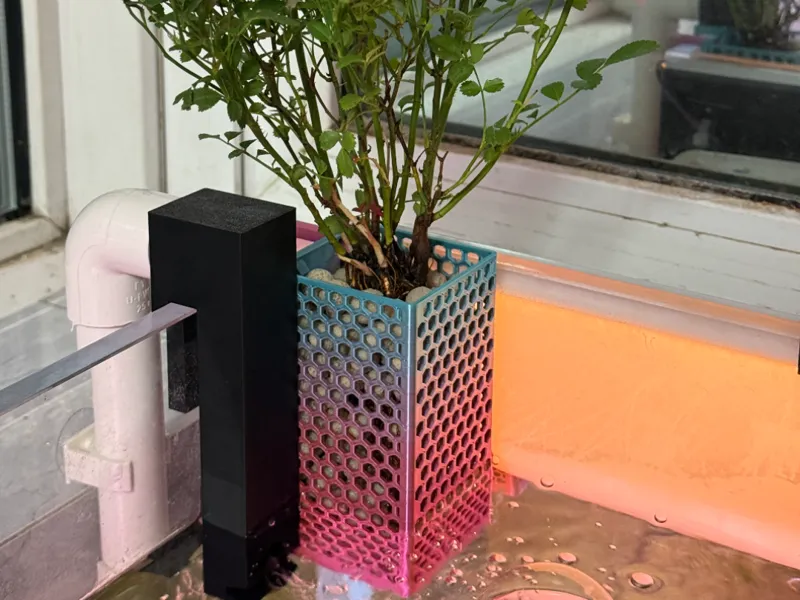 鱼缸定植篮\植物挂篮\水培篮\种植篮·适配6-20厘米厚度玻璃