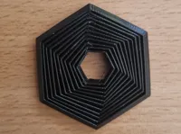 Fidget hexagonal fractal flexible — photo 1