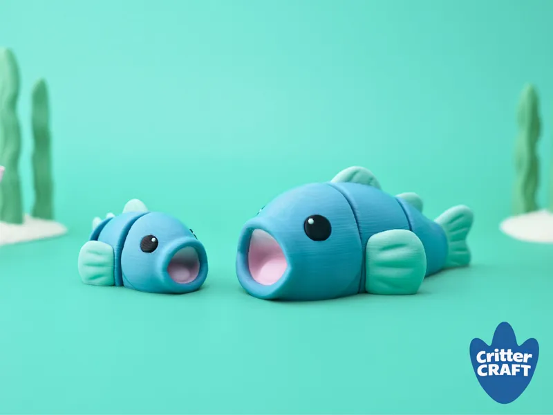 Flexi Sea Bass & Keychain