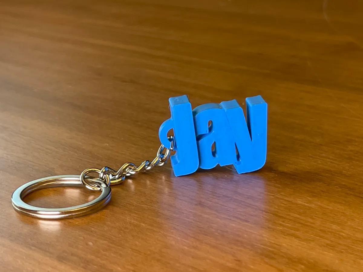 Jay Name Keychain - Free 3D Print Model - MakerWorld
