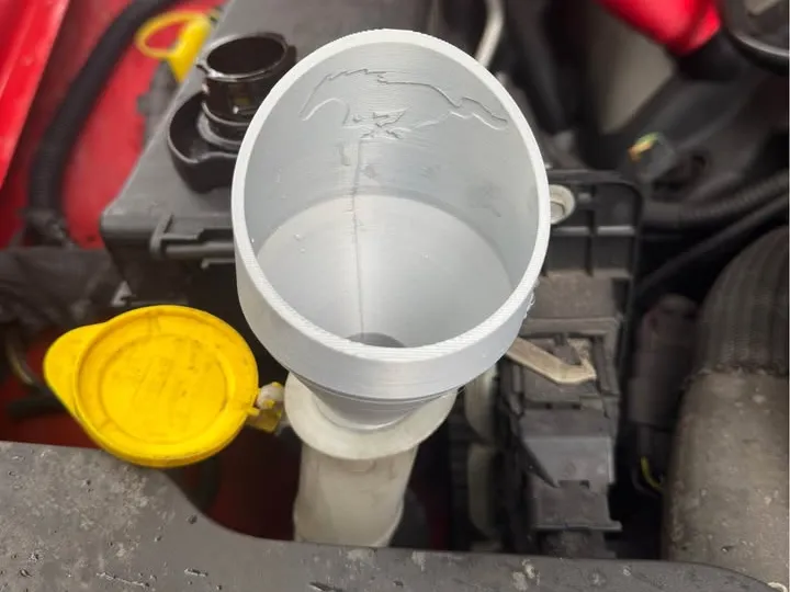Coolant funnel for Mustang 2010-2014