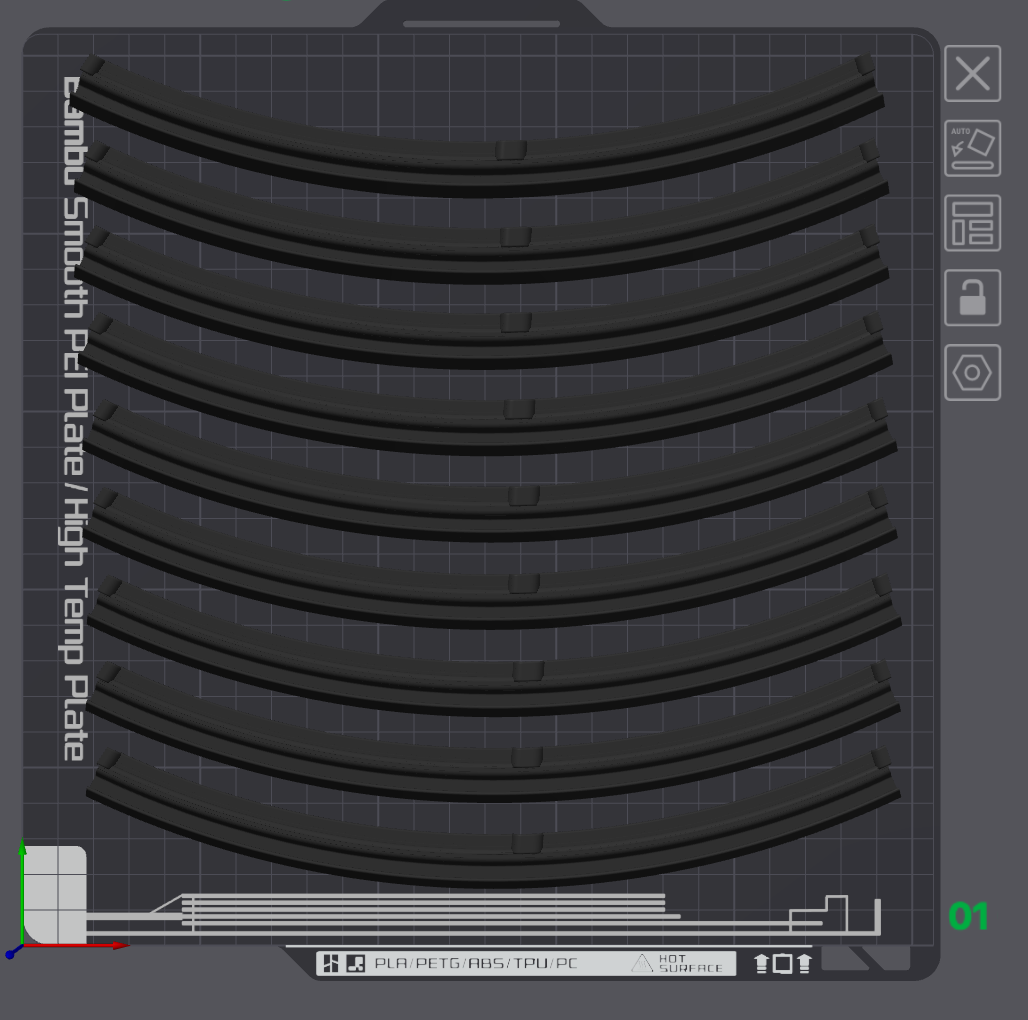 Miniatura 4 do modelo 3D 特斯拉Model Y轮毂装饰保护圈