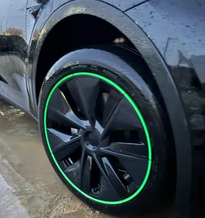 Tesla Model Y Wheel Hub Decorative Trim