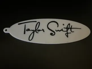 Taylor Swift Signature Keychain