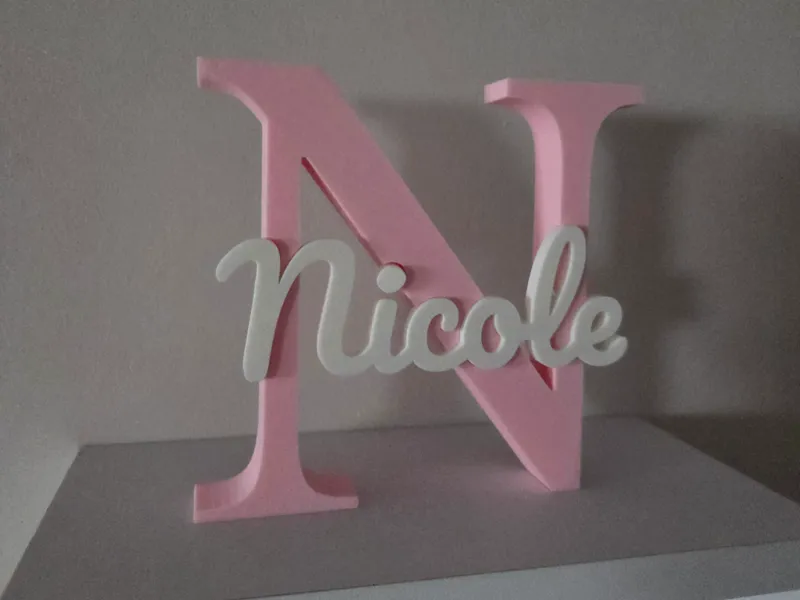 lettera N Nicole