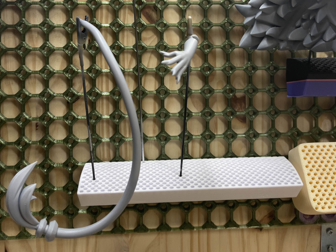 Multiboard Painting Rod Support (Airbrush Station)