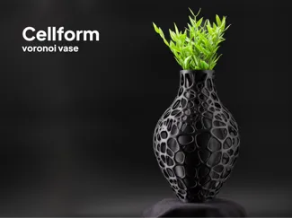 Cellform - Voronoi vase