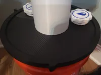 Anneau modulaire pour tour hydroponique sur seau de 5 gallons — photo 1