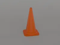 Cône de signalisation miniature — photo 1