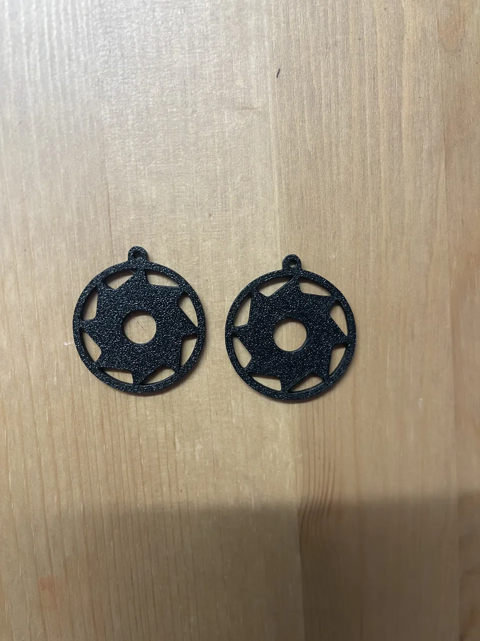 Saw Blade Earrings view 2