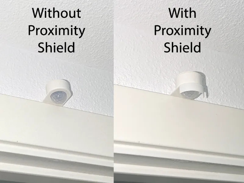 Door-Frame Motion Sensor Holder