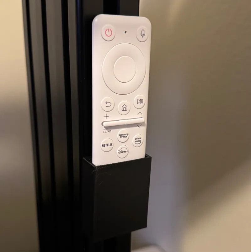 Samsung G9 Remote Holder for Aluminum Profile 