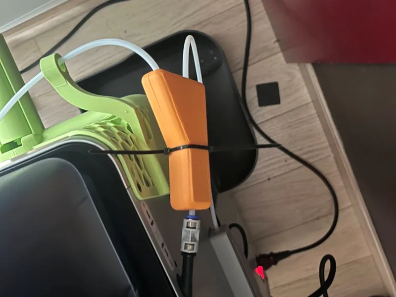 filament splitter with bambu ptfe tube connector