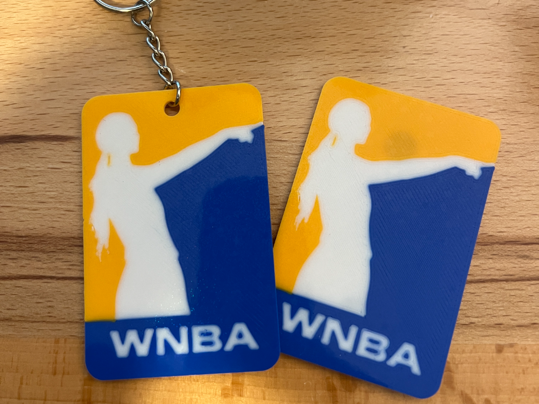 WNBA Sophie Cunningham Pointing Keychain Magnet