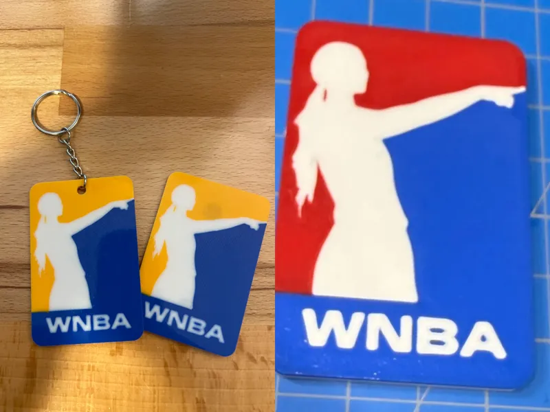 Sophie Cunningham Pointing WNBA Keychain Magnet
