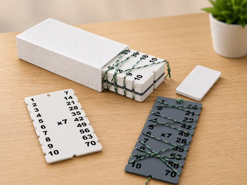 Multiplikation Trainer mit Selbstkontrolle