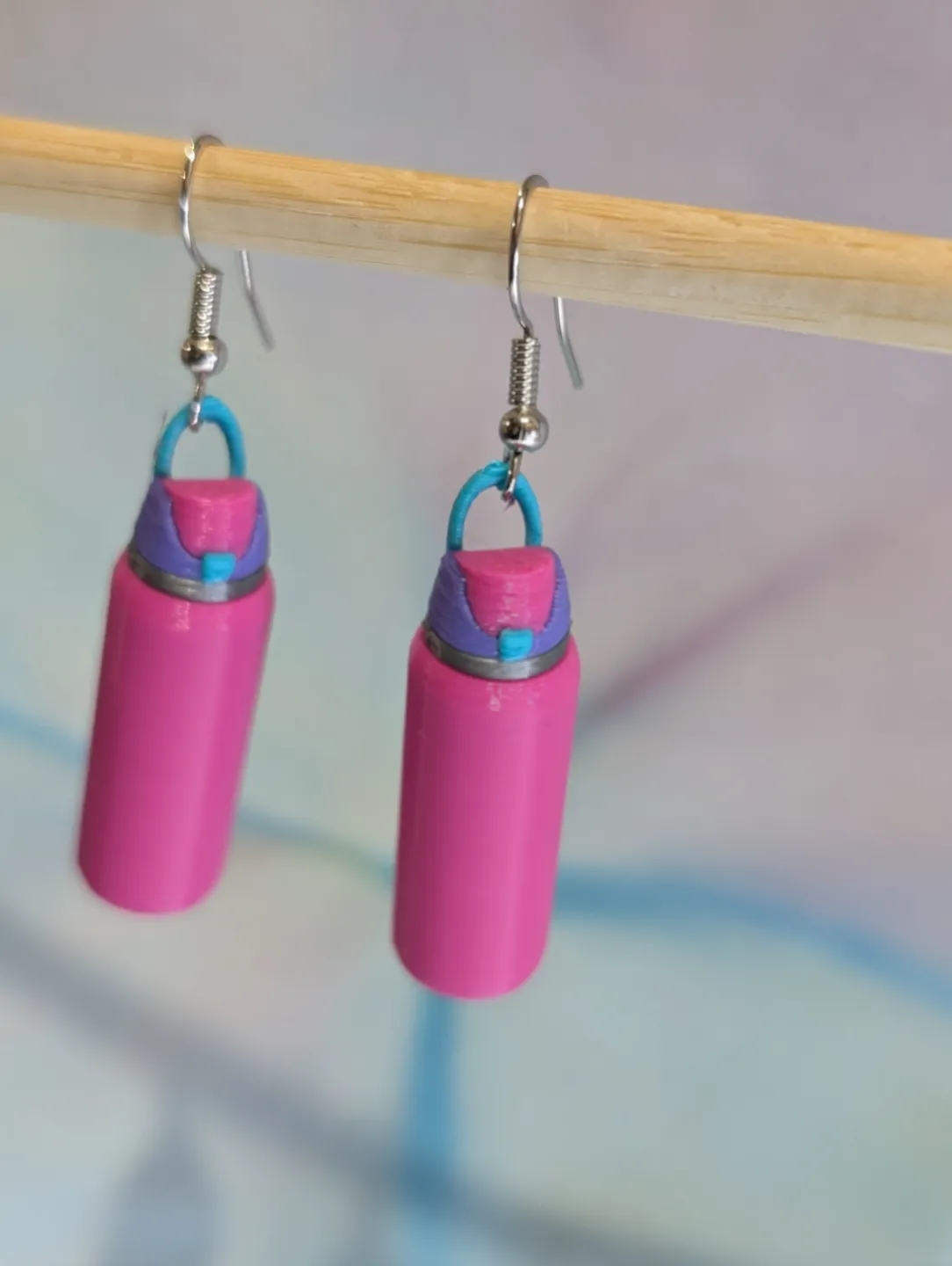 Owala Water Bottle Earrings view 2
