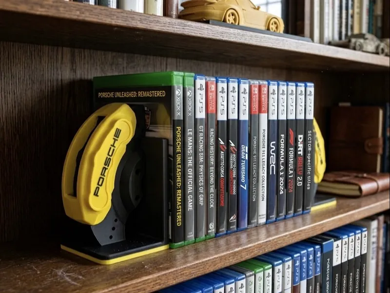 Caliper Video Game Bookends