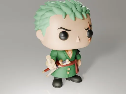 Zoro Boneco One Piece