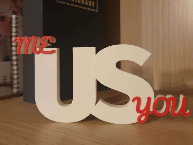 Me + You = Us
