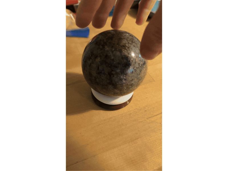 Crystal Sphere Spinner